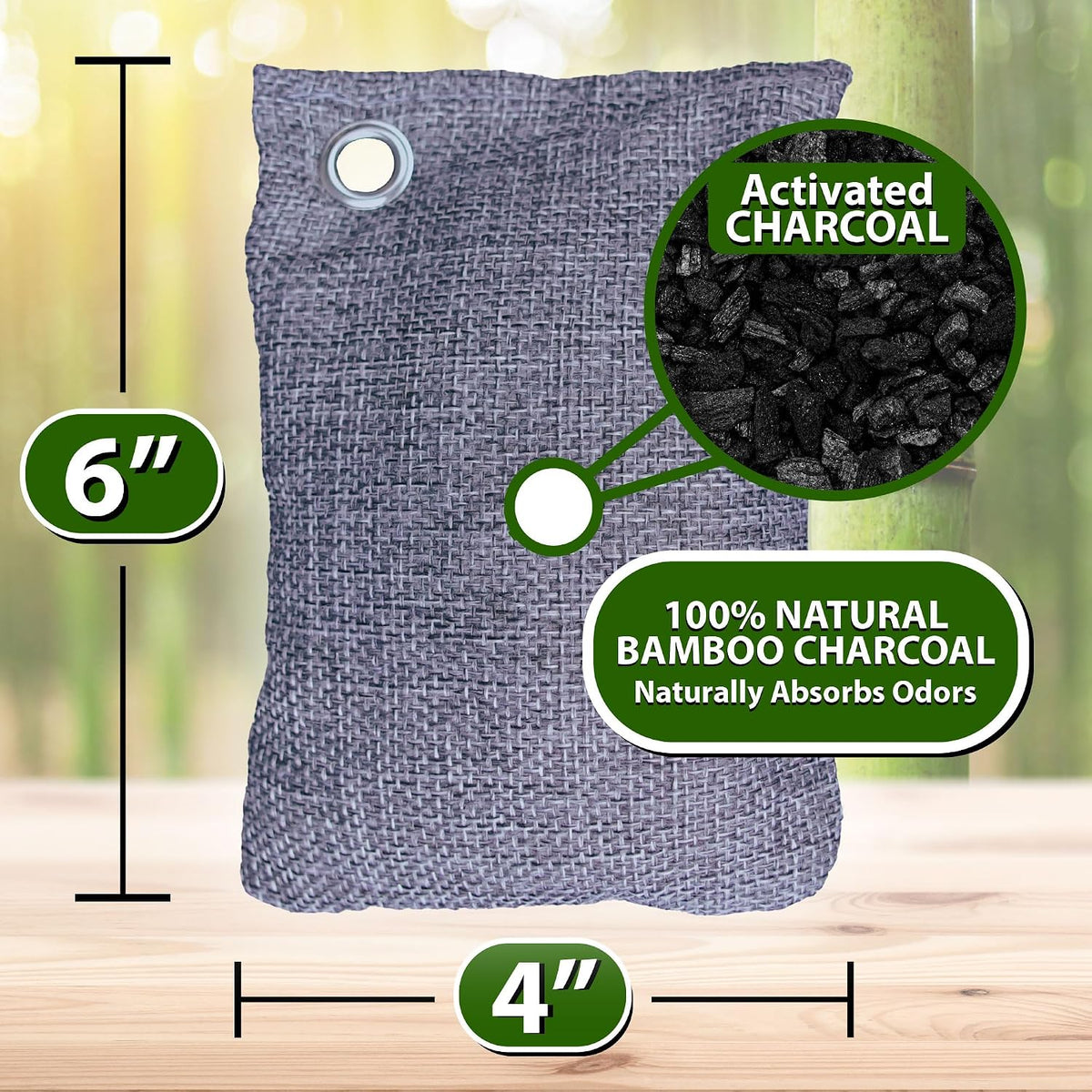 Activated Charcoal Odor Absorbers for Strong Odors in Homes