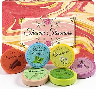 Travel Essentials - Shower Steamers Aromatherapy - Teacher Gifts for Women Men Wife - Birthday Gift for Mom Girls | Self Care Relaxation Essential - Stocking Stuffers for Teen Girls