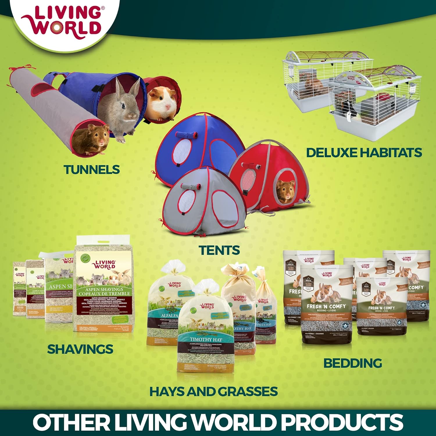 Living World – Millet Spray for Birds, 7 Oz – Premium Treat for Budgies, Canaries, Finches, Cockatiels and Other Pet Birds