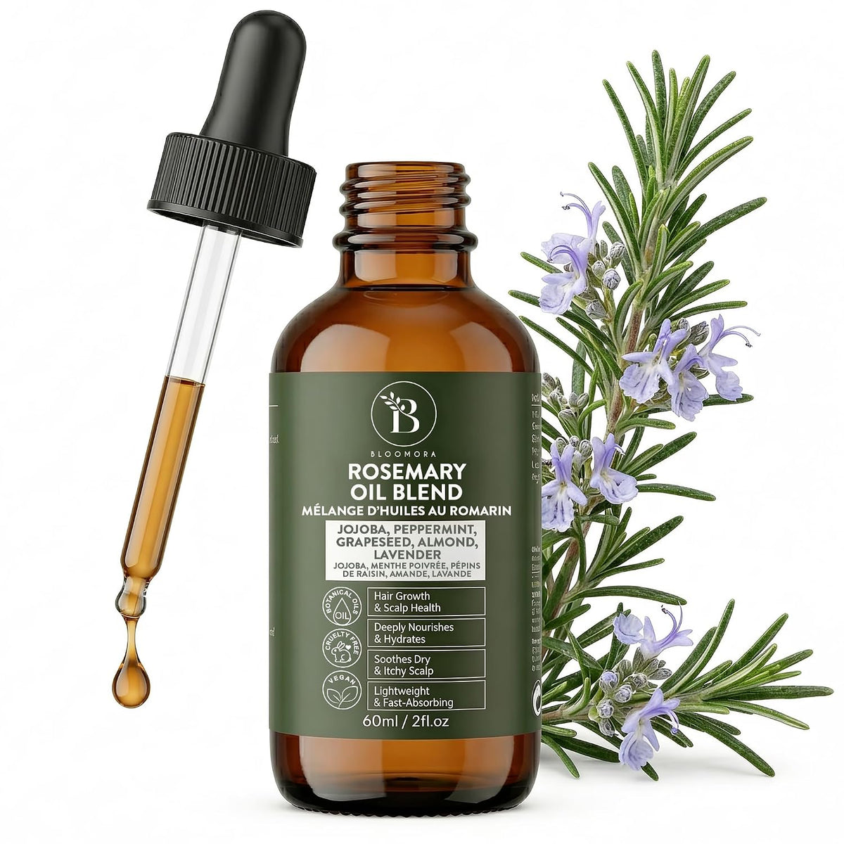 Rosemary Oil Blend for Hair Growth