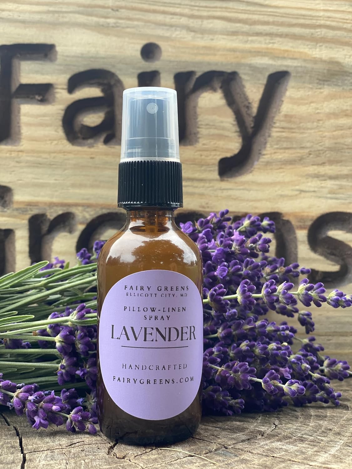 Lavender Pillow Spray – 2oz All-Natural Sleep Mist with Pure Essential Oils | Handcrafted Calming Room & Linen Spray for Better Sleep | Made on Family Farm