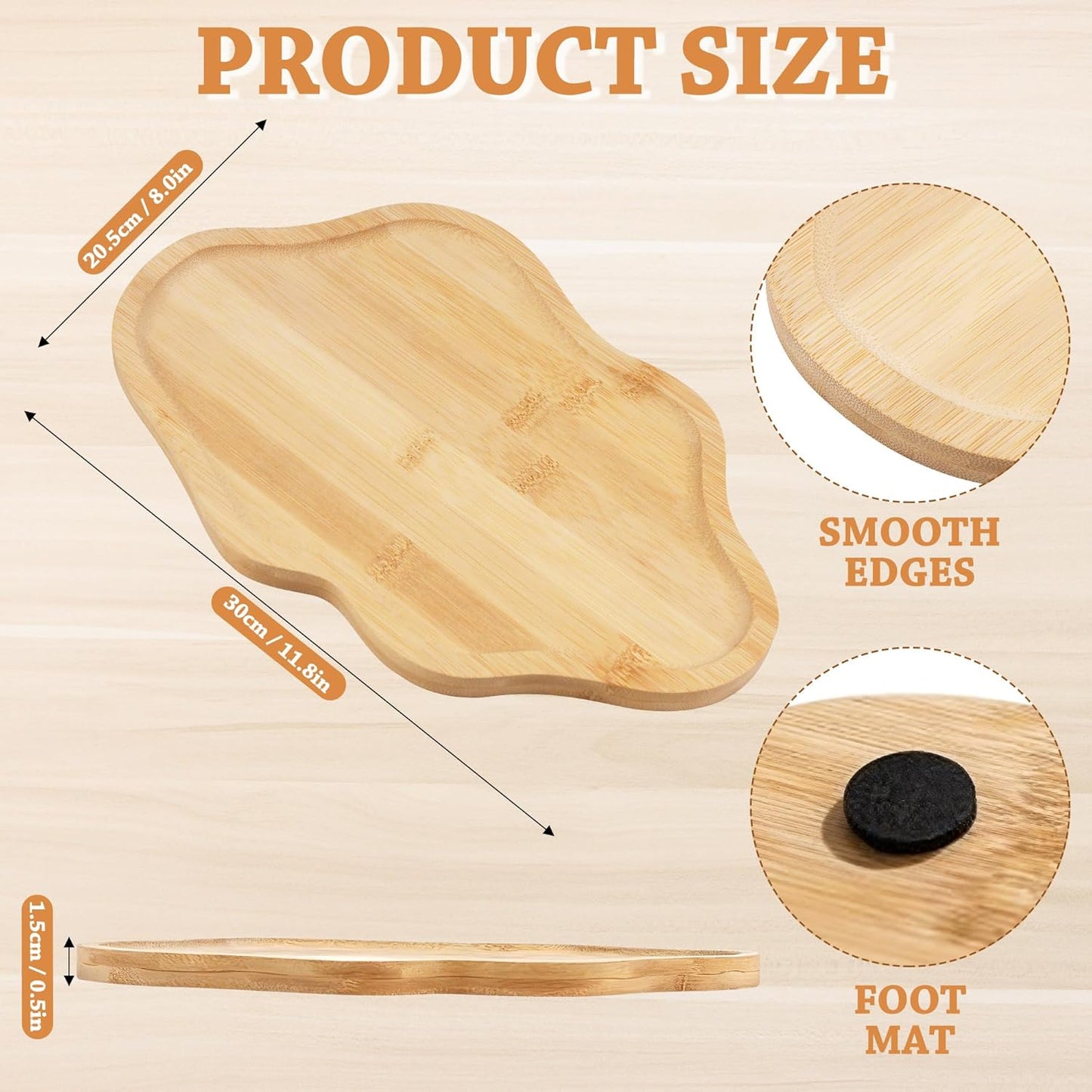 Wood Decorative Tray, Perfume Tray, Wooden Tray, Place Candles, Perfume, Decorations, and Plants