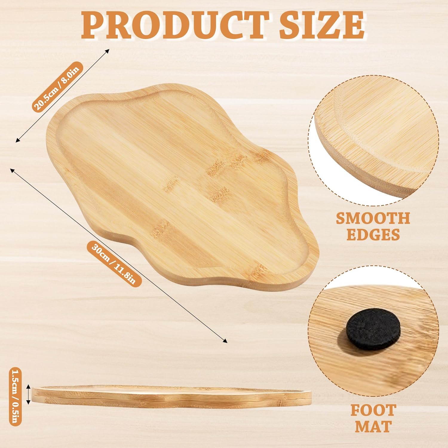 Wood Decorative Tray, Perfume Tray, Wooden Tray, Place Candles, Perfume, Decorations, and Plants