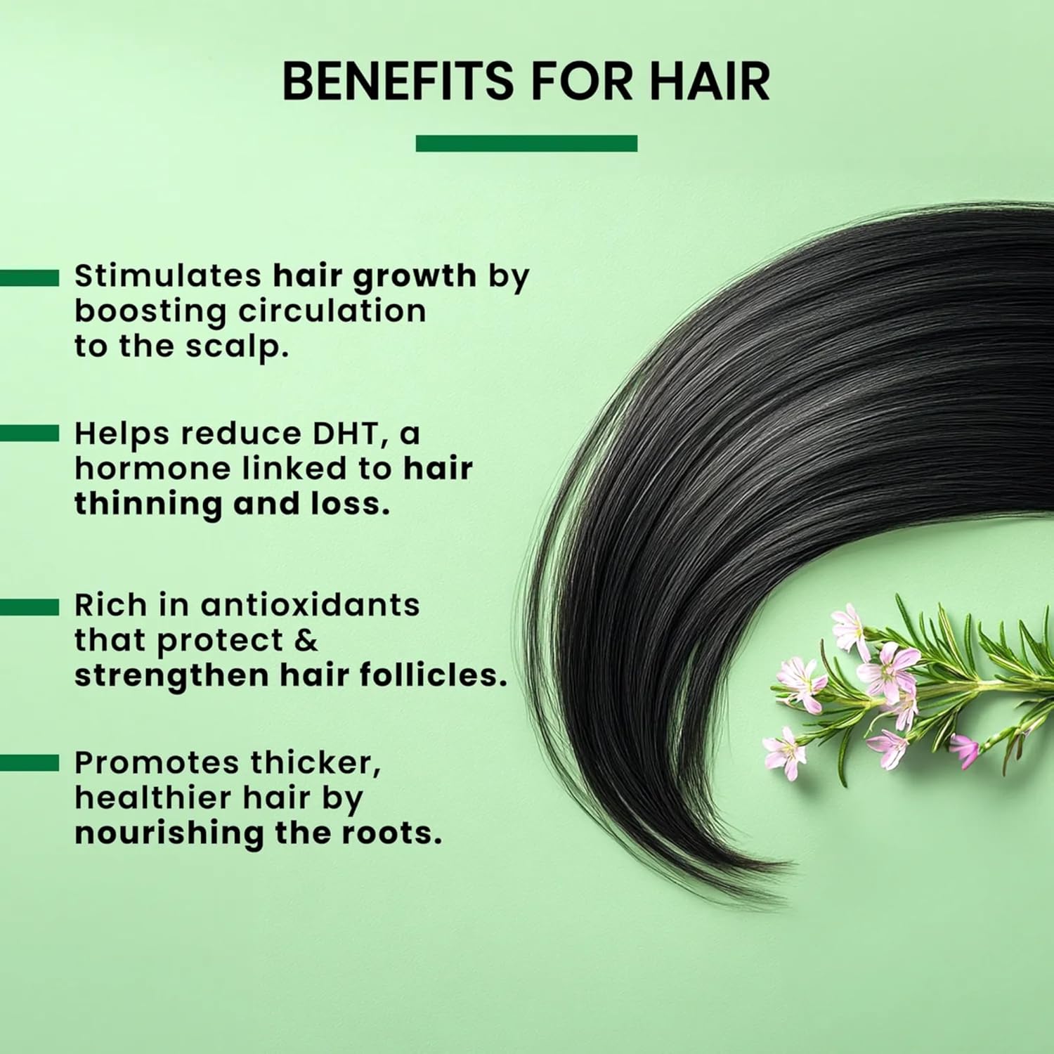 Alps Goodness Rosemary Essential Oil for Hair Growth, Skin Care & Aromatherapy | Pure & Natural | Steam Distilled | Nourishes Roots | Enhances Volume & Shine | 1.01 Fl Oz/30ml