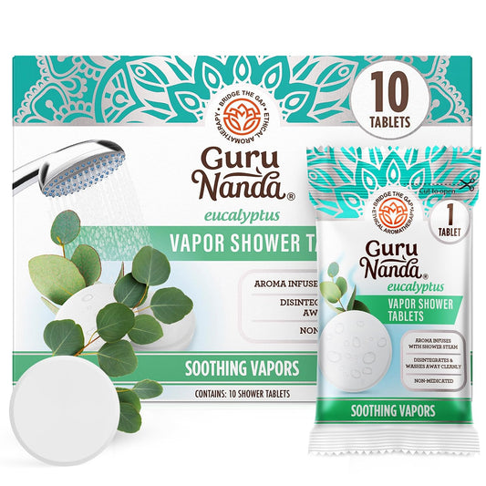 GuruNanda Eucalyptus Vapor Shower Tablets