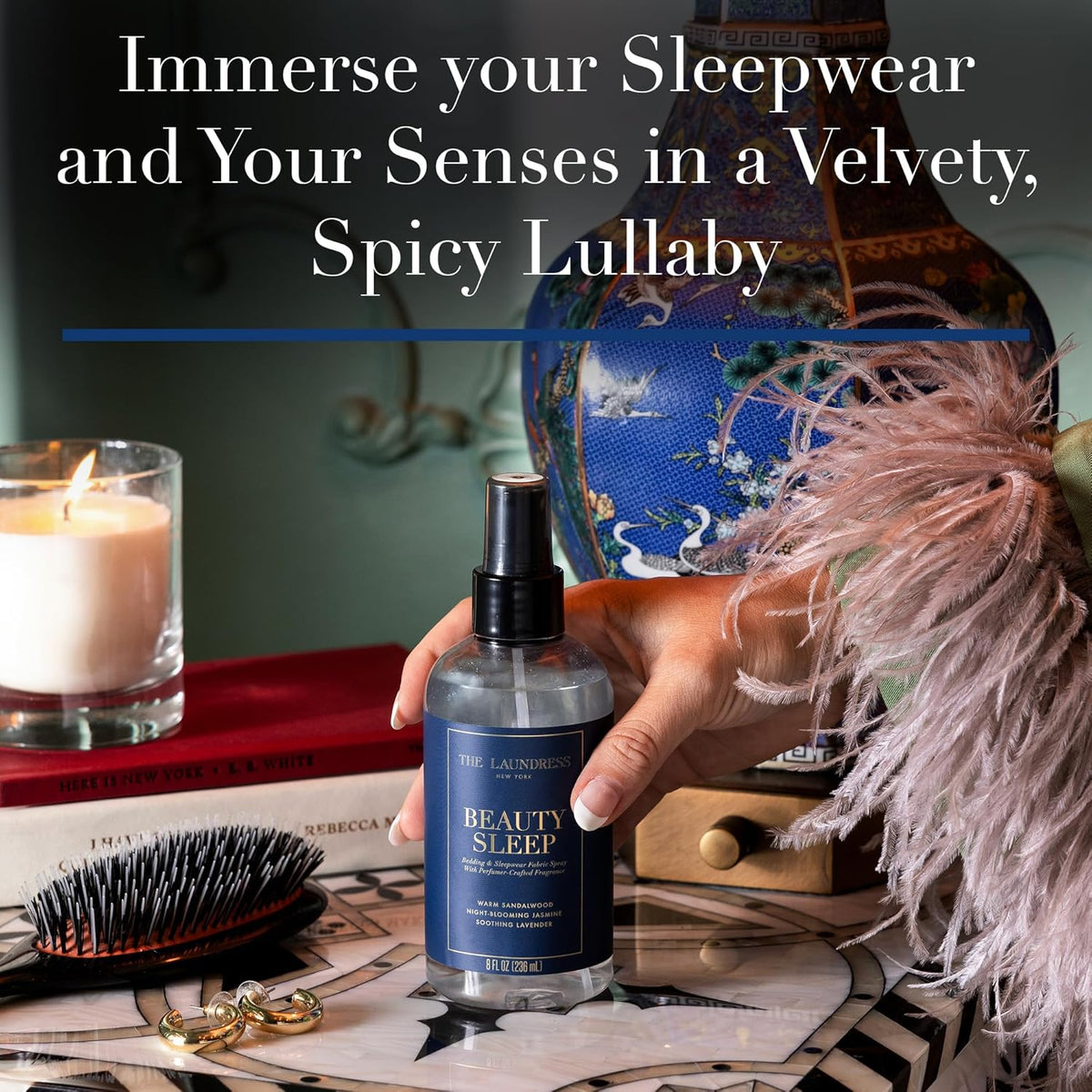 The Laundress Beauty Sleep Linen Spray for Bedding &amp; Pillow Mist, 8 oz