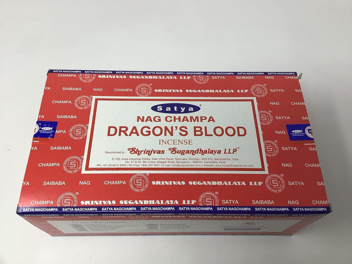Satya Dragon's Blood Incense Sticks