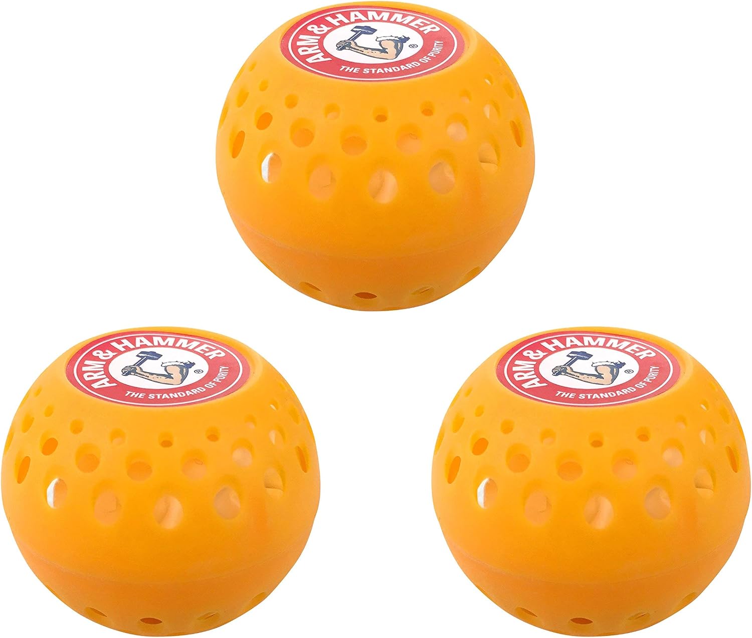 Arm & Hammer Odor Busterz Closet Mate, 4 Count Deodorizer & Deodorizer Odor Busterz, 3-Pack, Orange, 3 Count
