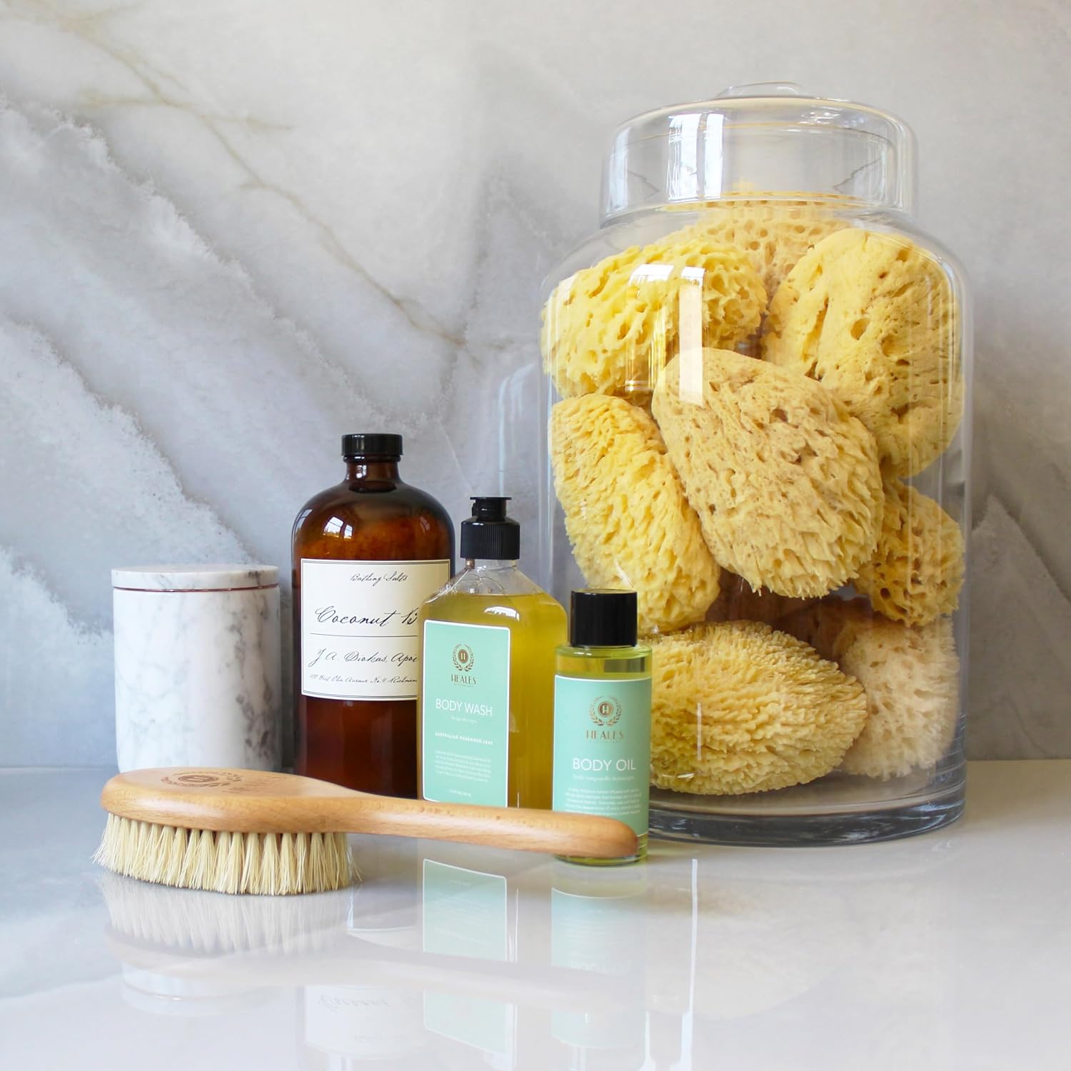 Premium Dry Brush for Lymphatic Drainage, Cellulite Reduction & Exfoliating Body Brush - Natural Bristles & FSC-Certified Beechwood - Eco-Friendly, Zero Waste Spa-Quality Self-Care Gift