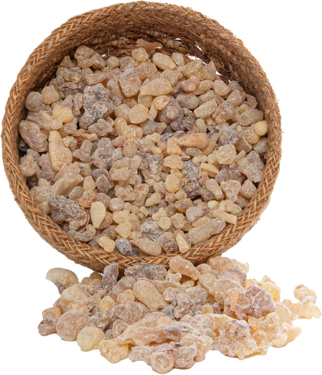 Frankincense Resin Tears (Olibanum) – Premium Grade Incense & Bakhoor for Home Fragrance, Yoga, Meditation & Essential Oil - 4 oz (113g)