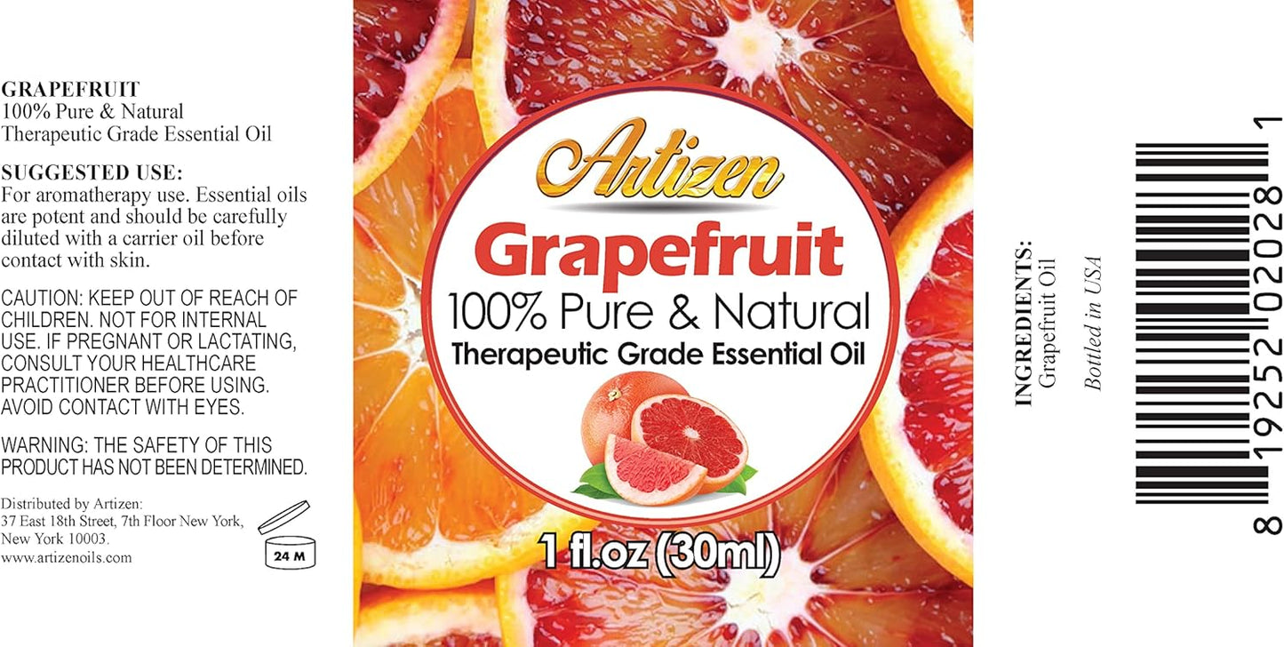 Artizen 30ml Oils - Grapefruit Essential Oil - 1 Fluid Ounce
