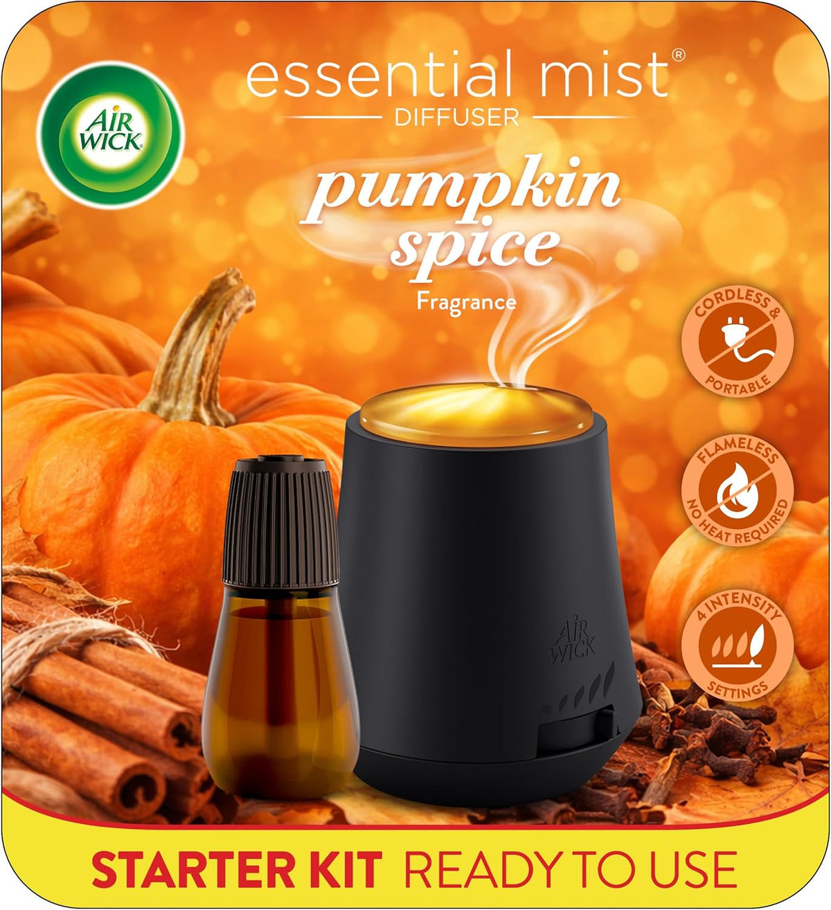 Air Wick Essential Mist Diffuser +Refill Kit