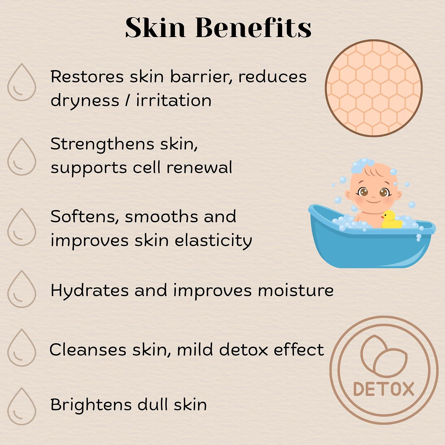 Soak for Littles: Mineral Bath Soak, 100% Organic Natural Earth Minerals,(Age 3m Plus) Better Than Oatmeal Bath Baby, Epsom, Oatmeal, or Kids Salts Baths, A Natural Hot Spring -4 Soaks