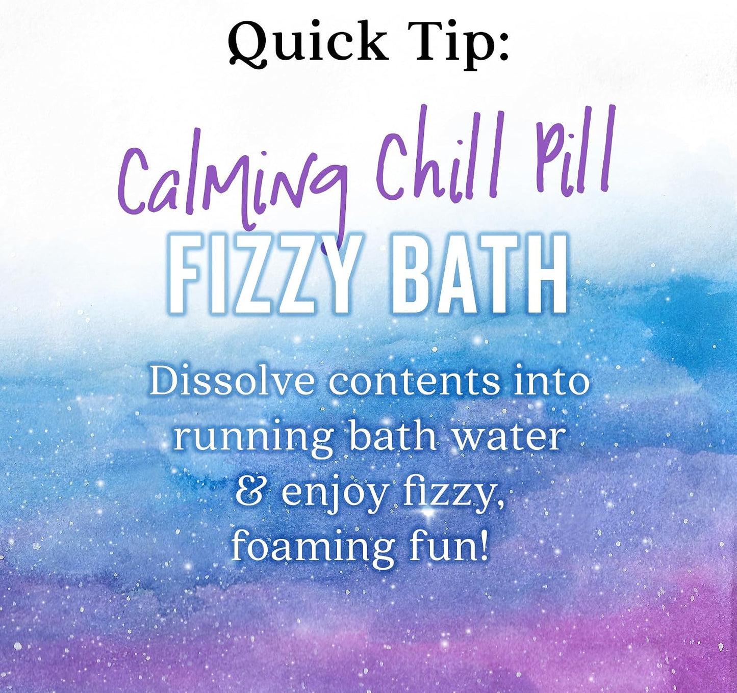 Aura Cacia Calming Chill Pill Fizzy Bath 2.5oz