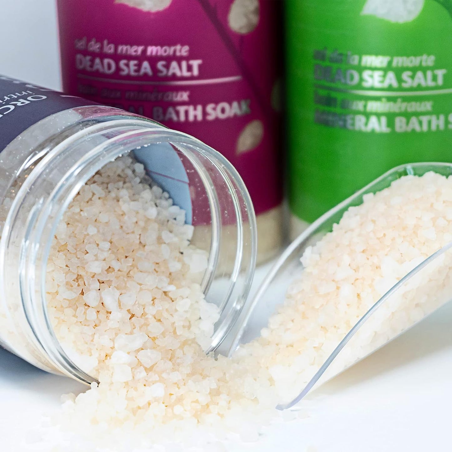 Vitabath Plus for Dry Skin Mineral Bath Soak Reviving Muscle Recovery, Soreness, Tension Relaxing Dead Sea Salts & Skin Nourishing Botanical Oils for Women & Men - Cruelty-Free - 27 oz