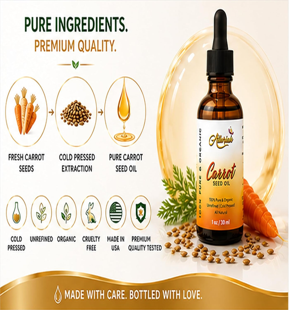 Allurials Carrot Seed Oil
