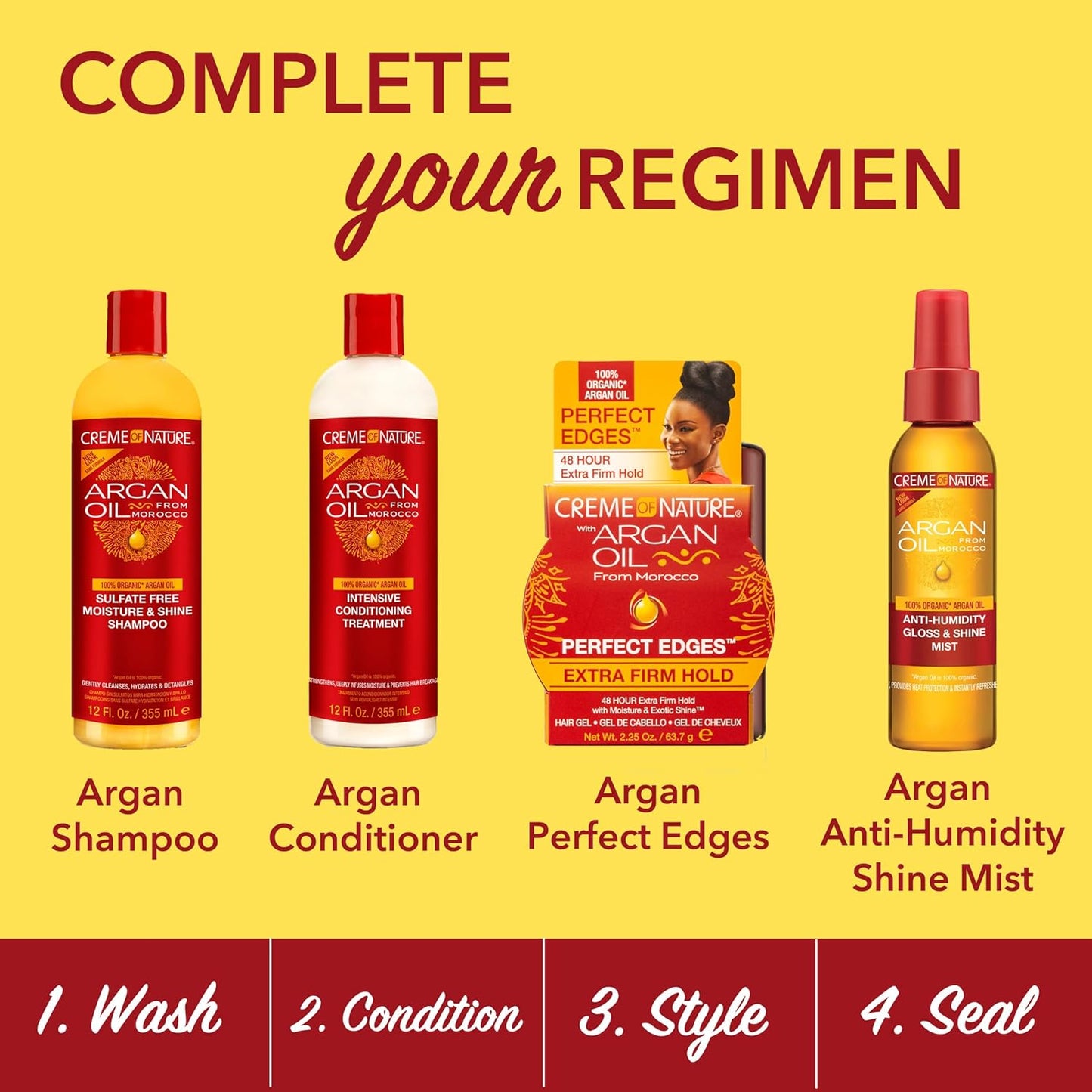 Creme of Nature® Argan Oil From Morocco Perfect Edges™ Extra Firm Hold