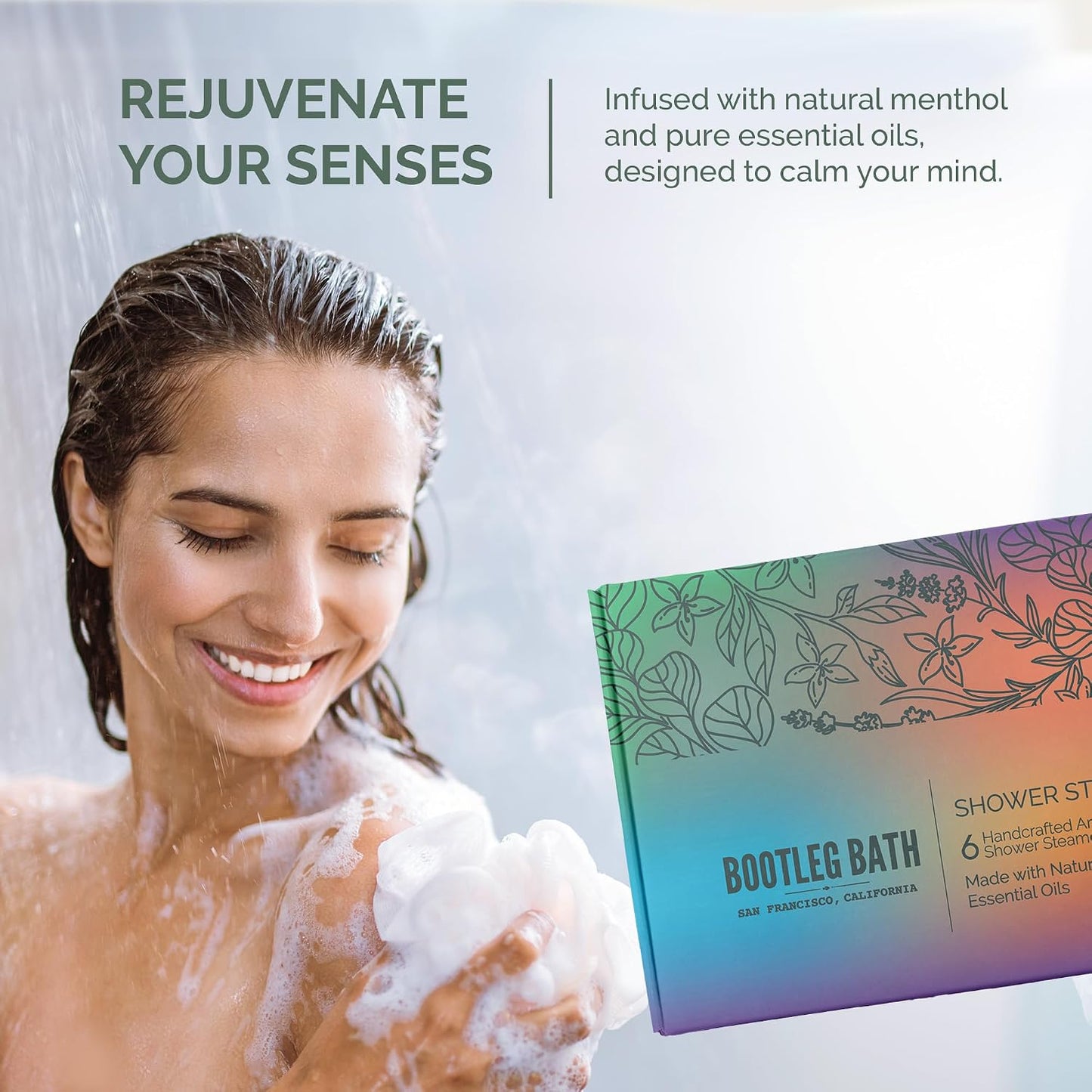 Shower Steamers Aromatherapy Multi Pack, Pure Essential Oil, All Natural, for Men and Women, Made in USA