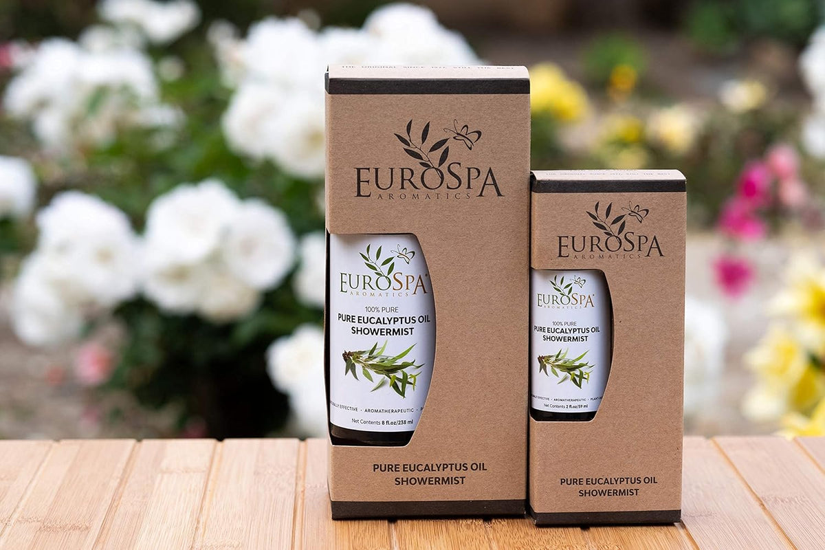 EuroSpa Aromatics Pure Eucalyptus Oil ShowerMist and Steam Room Spray