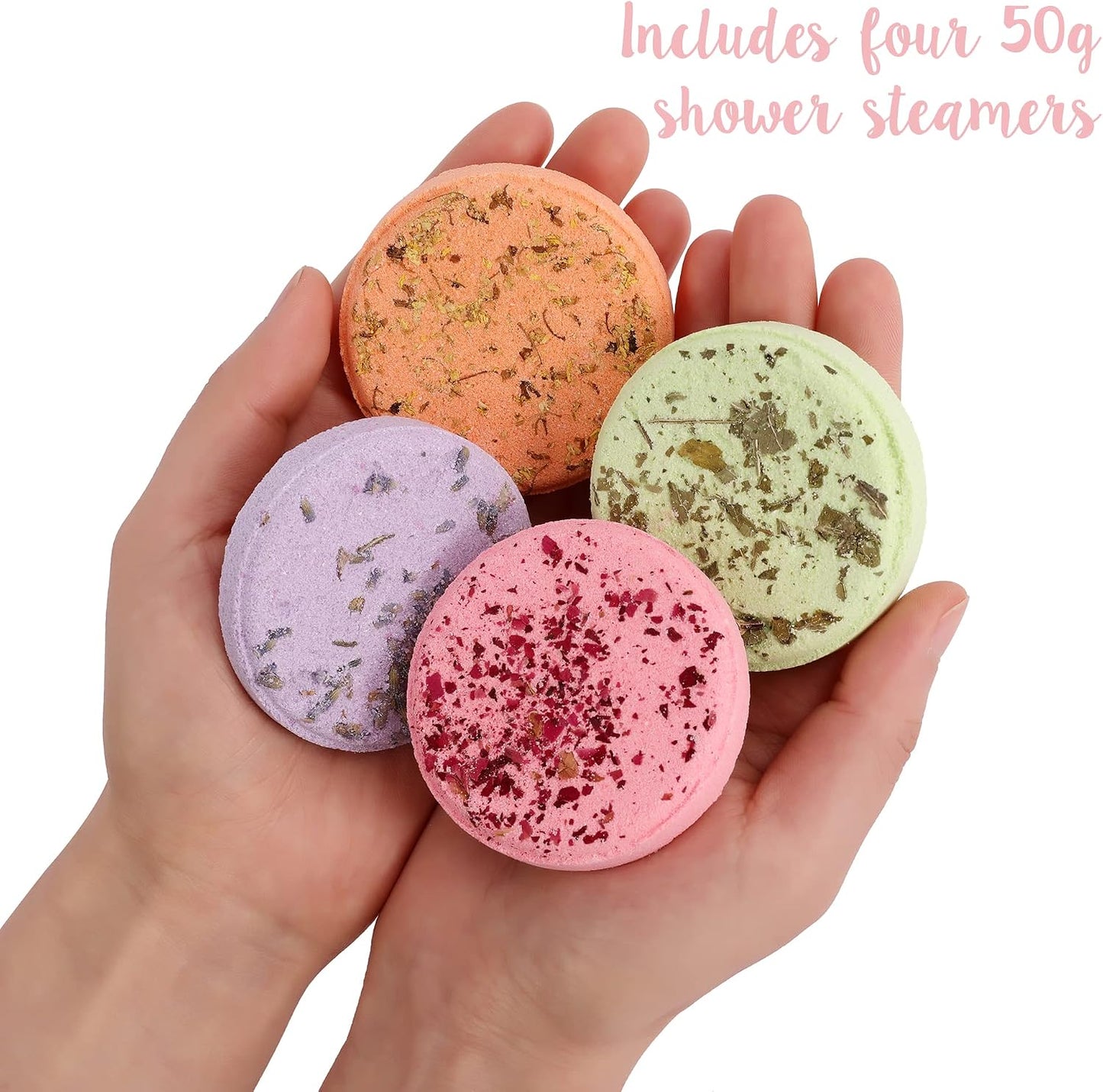 Engagement Gift Shower Steamers (4 Scents) - Aromatherapy Shower Steamer for Women, Best Shower Steamers for Engagement Gifts, Shower Steamers Eucalyptus, Unique Bride to Be Gifts Shower Bombs