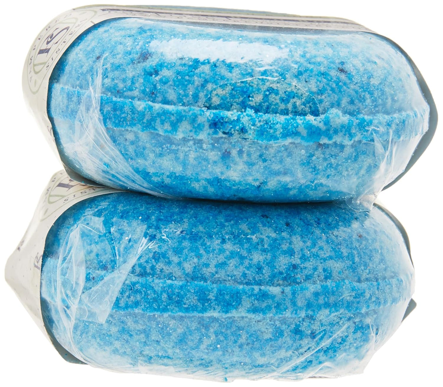 | Two Foaming Bath Bombs with Color Embeds (Lavender Spearmint | Cool Calm)