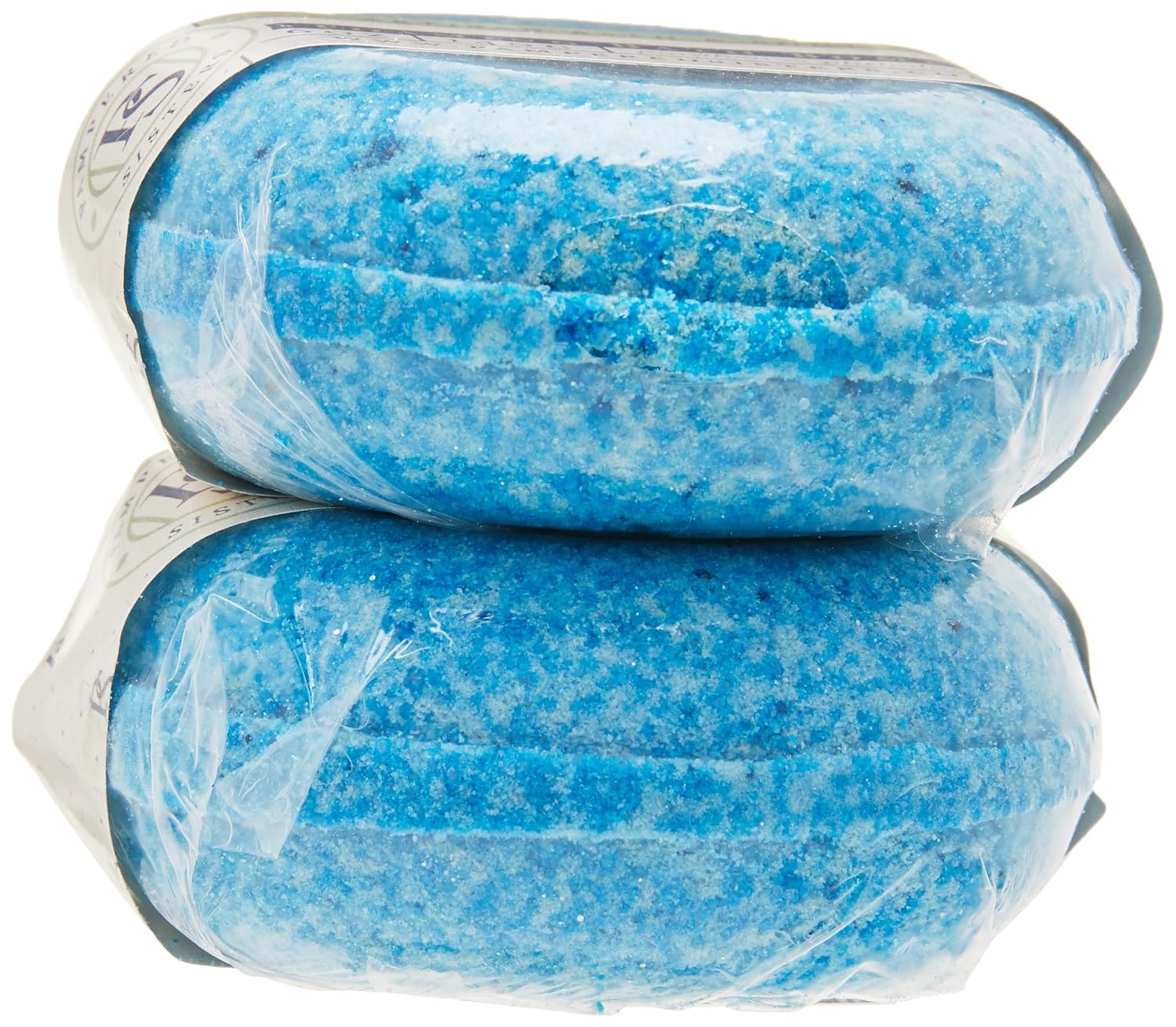 | Two Foaming Bath Bombs with Color Embeds (Lavender Spearmint | Cool Calm)