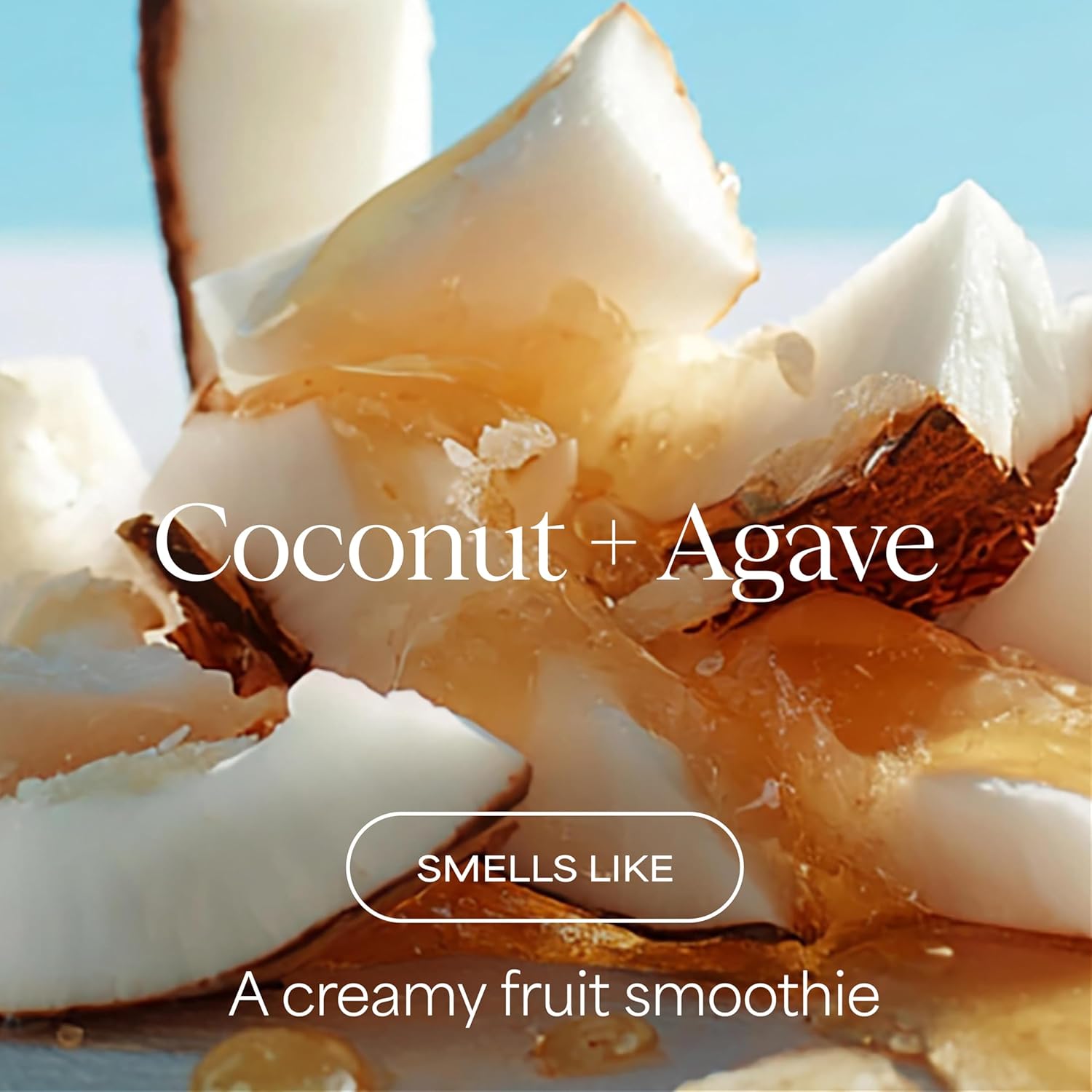 Raw Sugar The Moisture Smoothie Shampoo and Conditioner with Coconut Oil, Agave, & Sweet Almond Oil, Hydrates & Nourishes Dry Hair, Formulated without SLS/SLES or Parabens