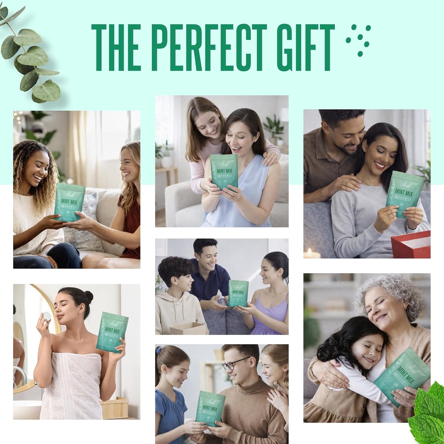 Cleverfy Shower Steamers Aromatherapy - Birthday Gifts for Women, Mom, Wife, Grandma, Her, Best Friend, Daughter, Sister, Teens & Girlfriend - 18 Tablets
