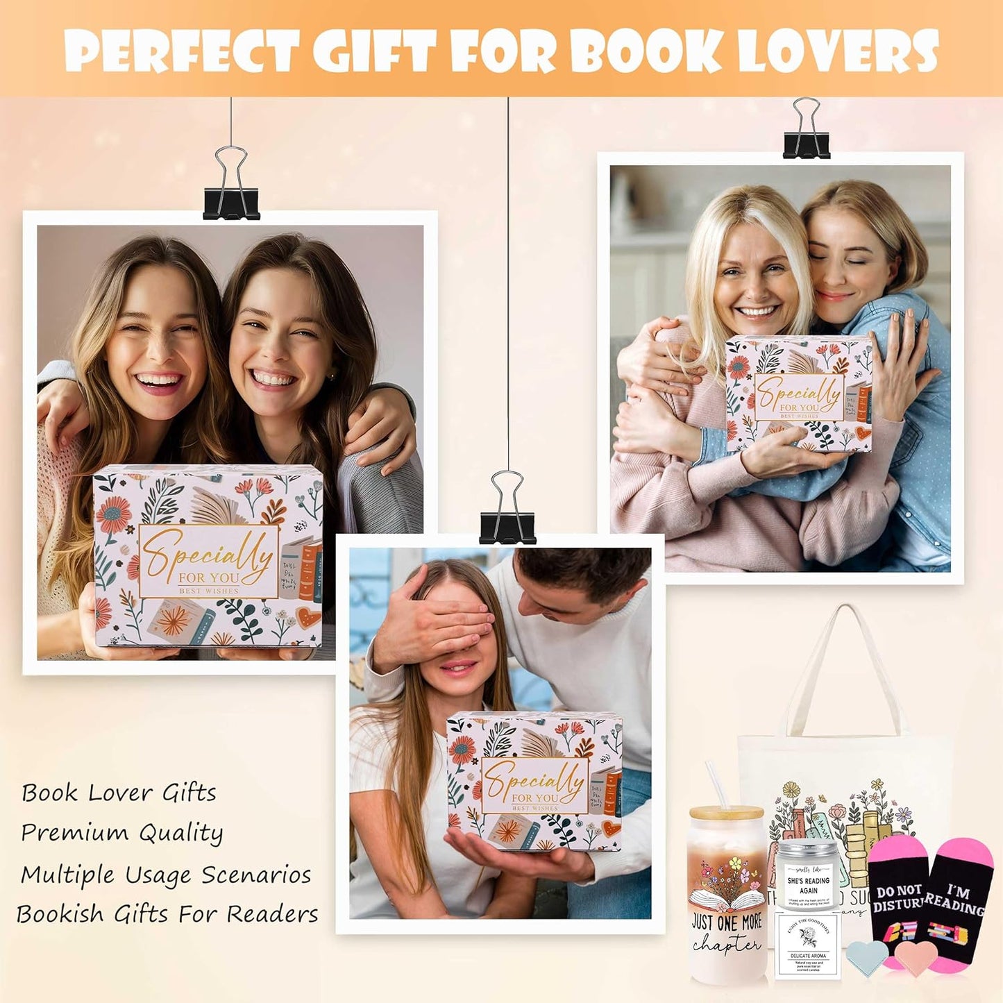 Book Lovers Gifts, Gifts for Book Lovers, Bookish Gifts, Book Lover Gifts for Women, Gifts for Readers, Gifts for Book Lovers Women, Book Gifts, Book Club Gifts for Women, Reading Gifts