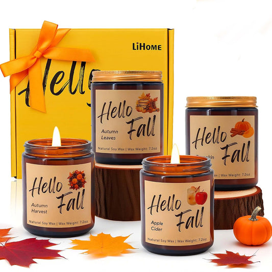 Lihome Fall Candles