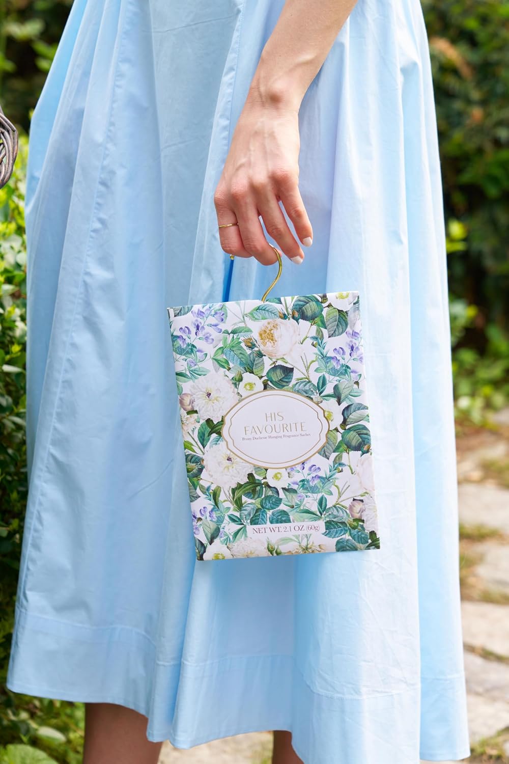 Scented Sachets for Closets, Peony Duchess Hanging Closet Air Freshener Pack of 4 Scent sachets