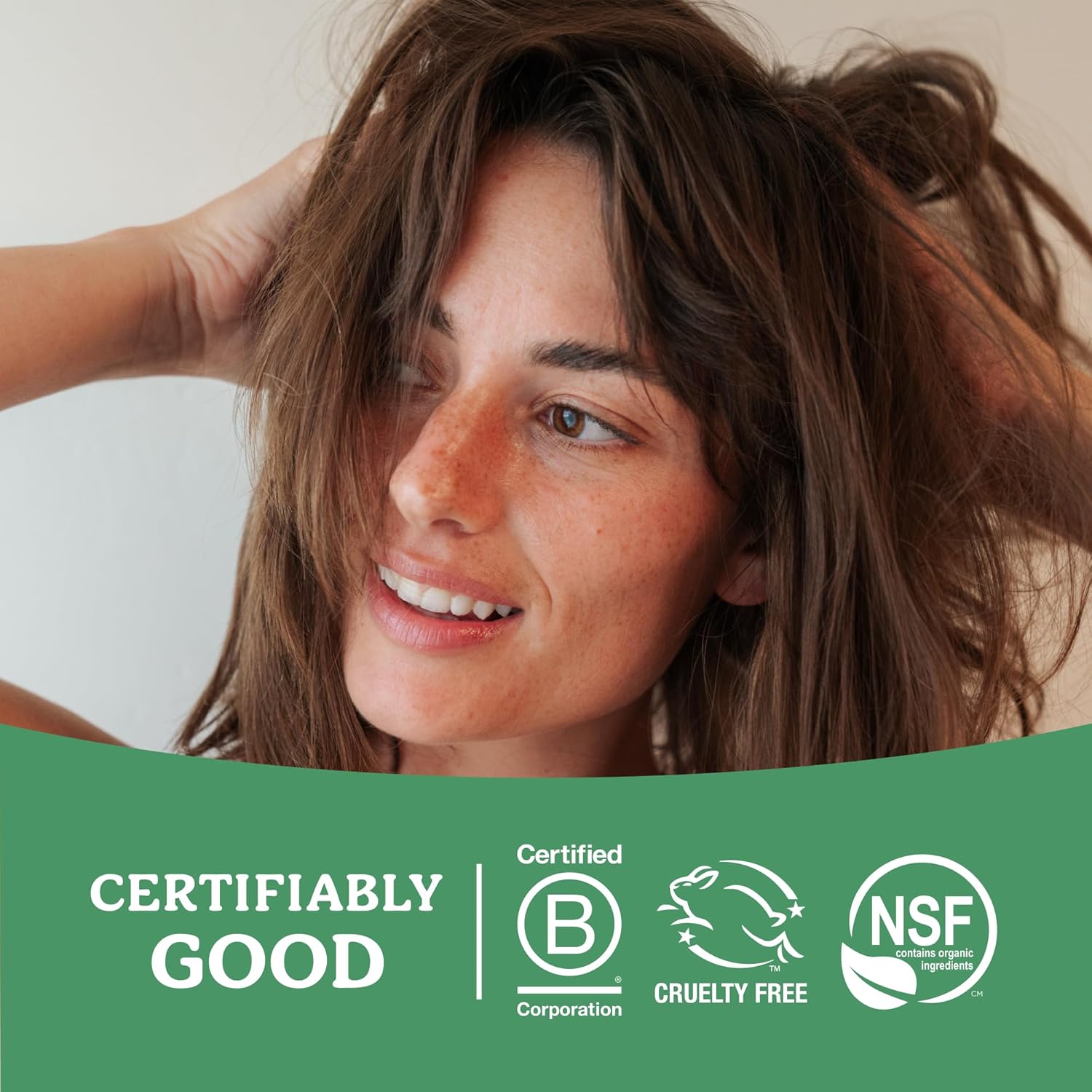 Badger Organic Jojoba Hair Oil & Dry Scalp Treatment, Soothing & Moisturizing Itchy Dry Scalp Oil, Rosemary Hair Oil, Organic Jojoba Oil Hair & Scalp Moisturizer, 2 fl oz Glass Bottle