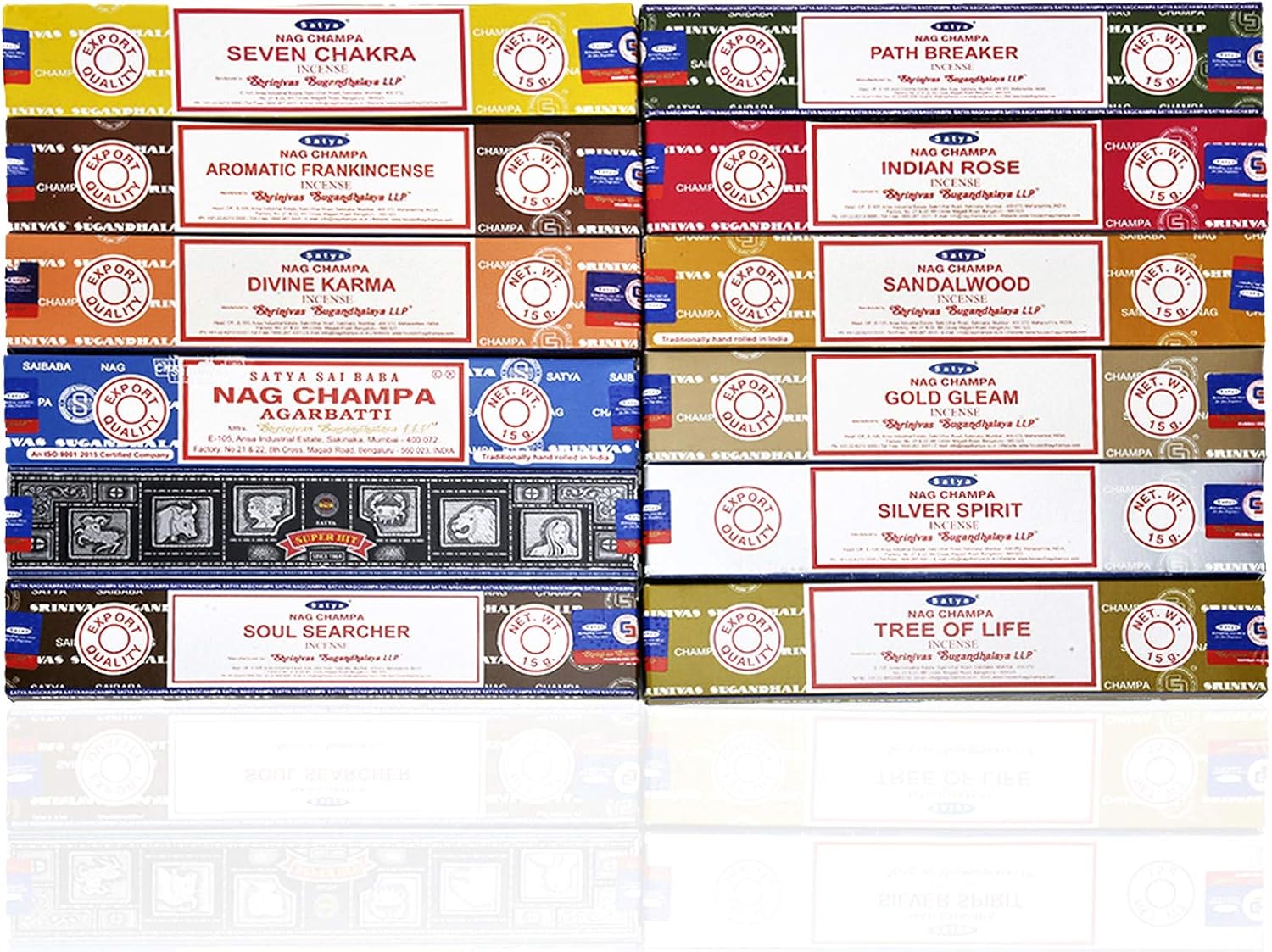 Satya 12 Assorted Pack 15 Gram x 12 Packs Pack 2nd