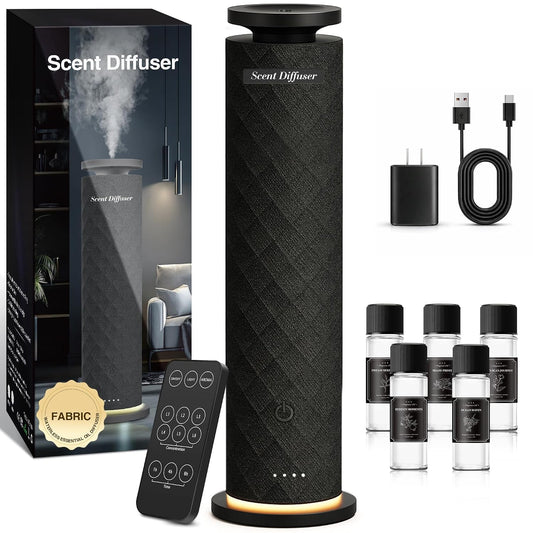 Waterless Scent Diffuser Starter Kit with 5 Oils