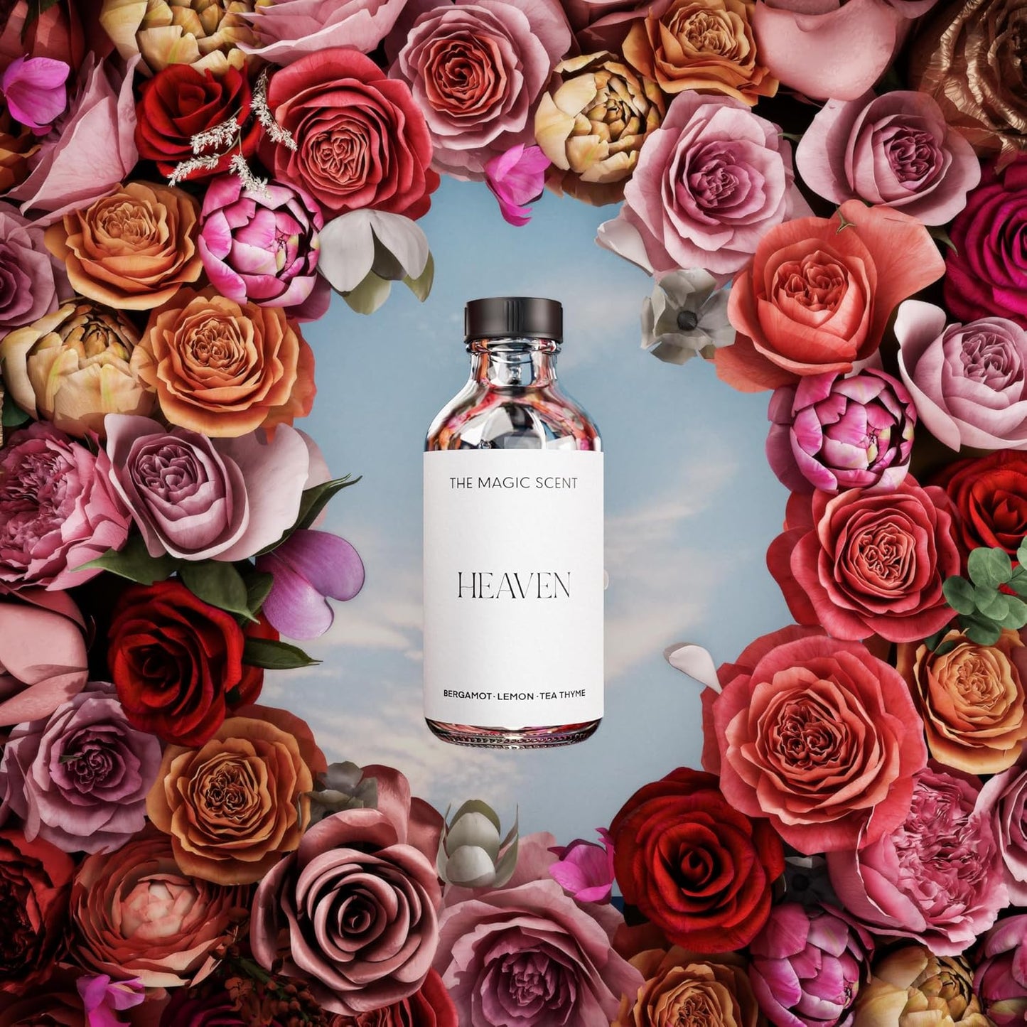 The Magic Scent Heaven Hotel Scent Diffuser Oil - Cold-Air & Ultrasonic Fragrance Oil for Diffuser Inspired by The Aria Hotel, Las Vegas - Essential Oils for Diffusers Aromatherapy - 4 fl oz, 120 mL