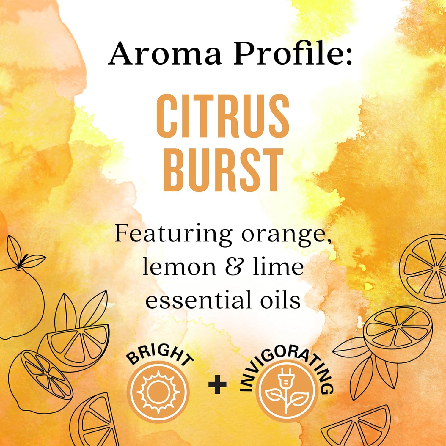 Aura Cacia Citrus Burst Essential Oil Blend, Boxed 0.25 fl. oz. - Light Aroma, No Synthetic Fragrances