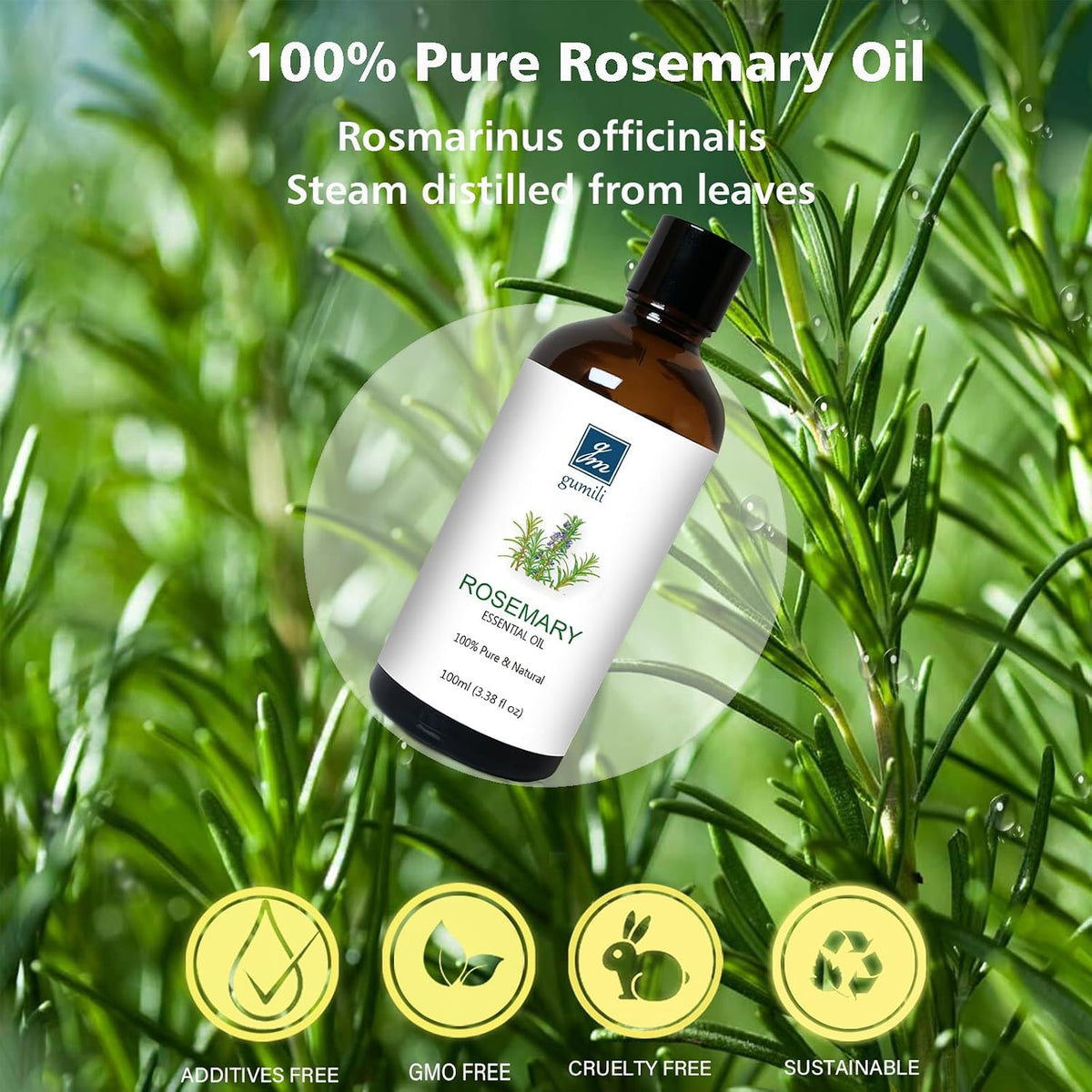 GM Gumili Rosemary Oil for Hair Growth