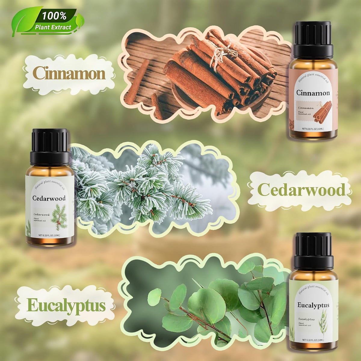 Essential Oils Set for Diffusers