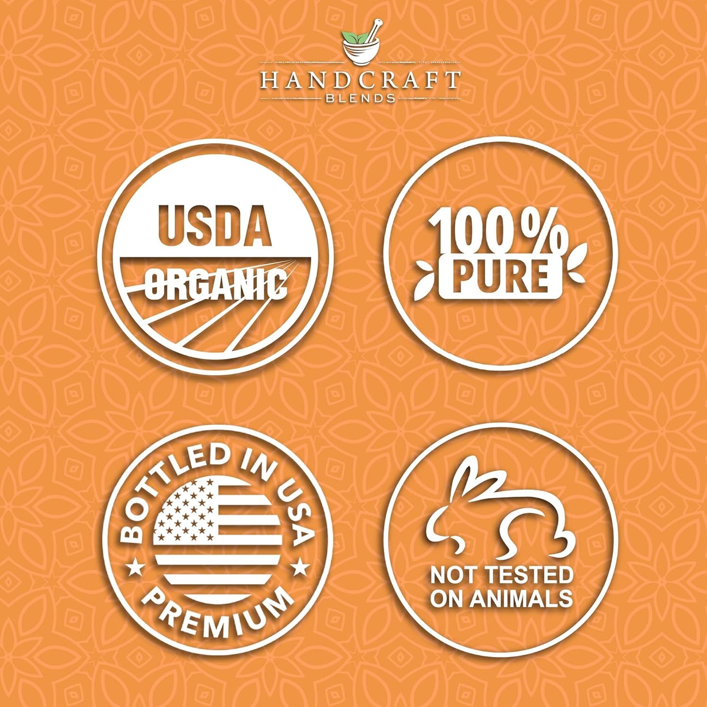 Handcraft Blends Organic Orange Essential Oil – 1 Fl Oz – 100% Pure and Natural – Premium Grade Essential Oil for Diffuser and Aromatherapy