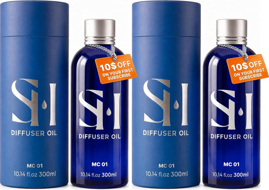 Monaco MC01 Hotel Diffuser Oil Refill, 2 x 10.14 oz (300 ml)