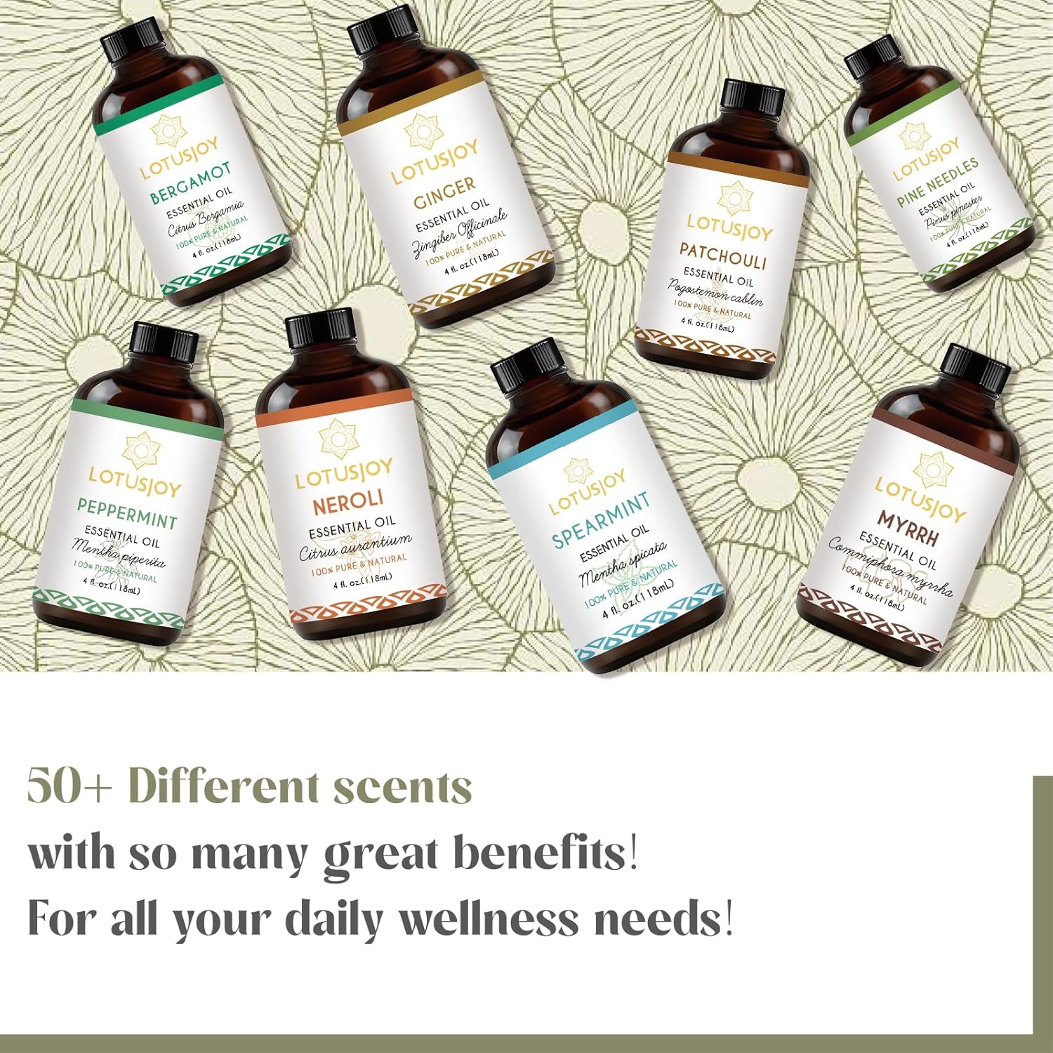 Cedarwood Essential Oil for Diffuser Room Spray Household - 4 Oz