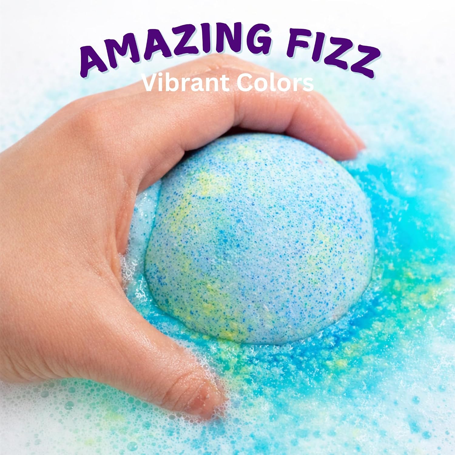 EvolutionUSA 6 Purple Epic Superhero Bath Bombs for Kids – Childrens Super Hero Bath Bombs Toy, Organic Bathbomb with Surprise, Superhero Bath Fizzers, Fun Bathbombs Birthday, Christmas, Easter