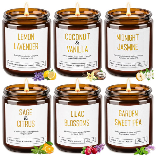 Candles for Home Scented - Soy Candles Non Toxic