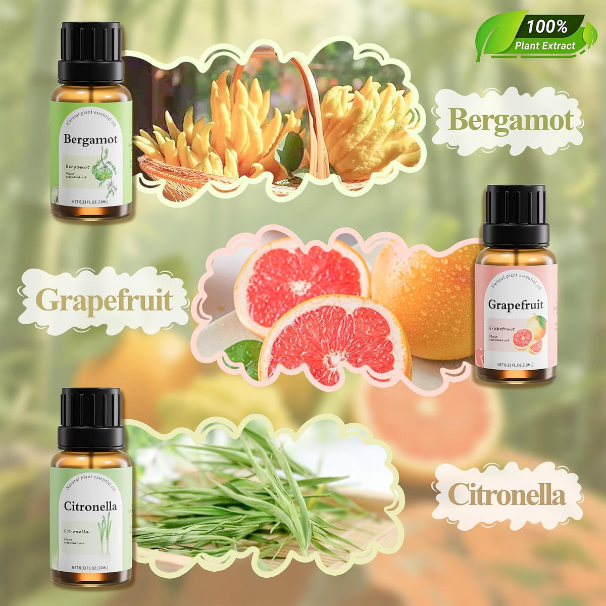 Essential Oils Set for Diffusers