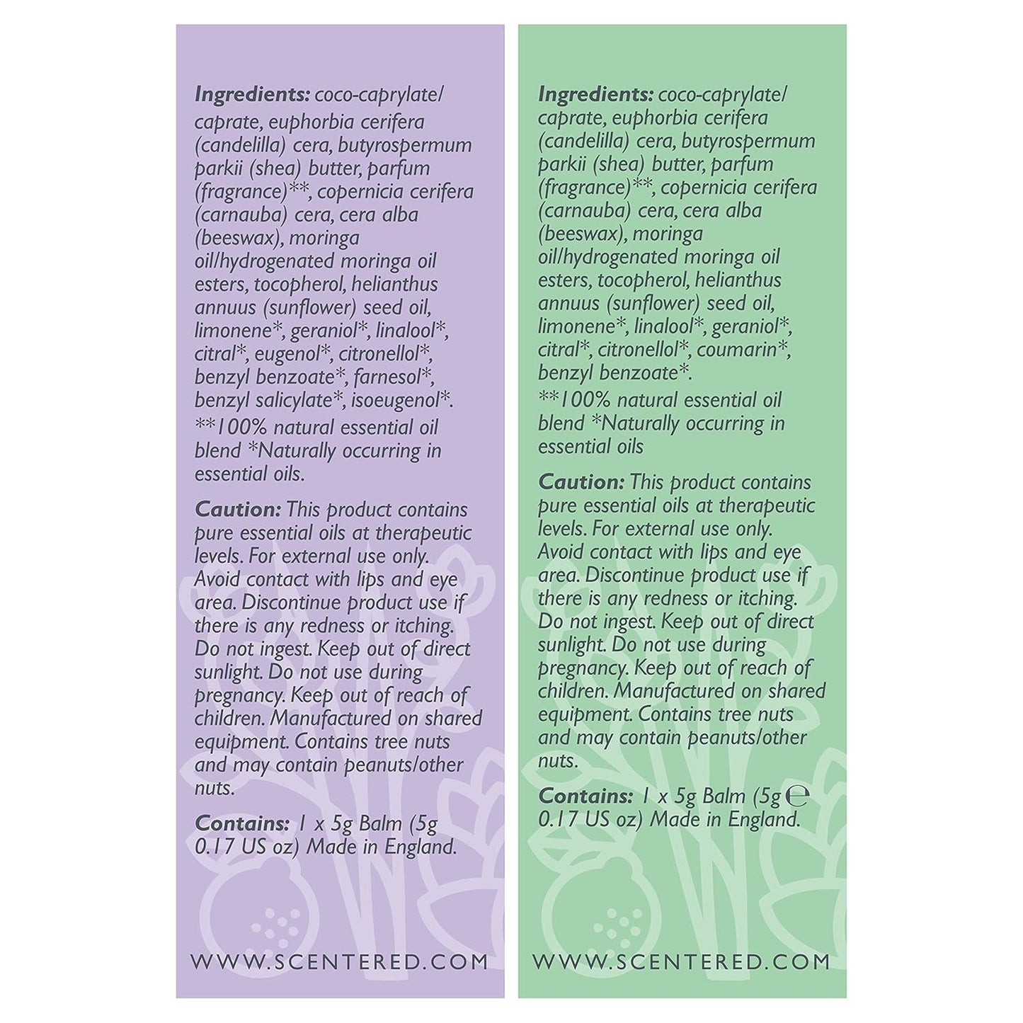 Scentered Aromatherapy Balm Sticks for Sleep & Stress-Relief - Roll On Essential Oil Blends of Lavender & Chamomile - Aromatherapy Gifts for Women - Sleep Well & De-Stress