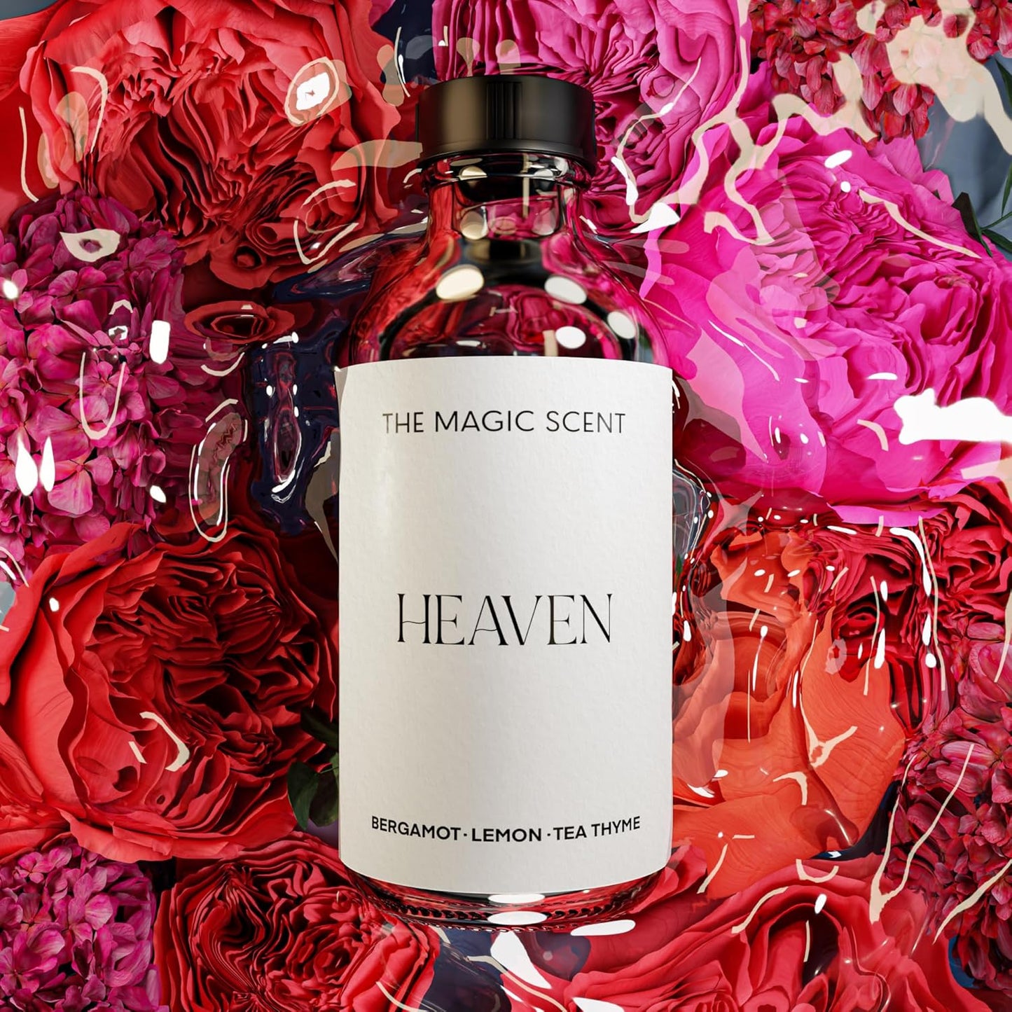 The Magic Scent Heaven Hotel Scent Diffuser Oil - Cold-Air & Ultrasonic Fragrance Oil for Diffuser Inspired by The Aria Hotel, Las Vegas - Essential Oils for Diffusers Aromatherapy - 4 fl oz, 120 mL