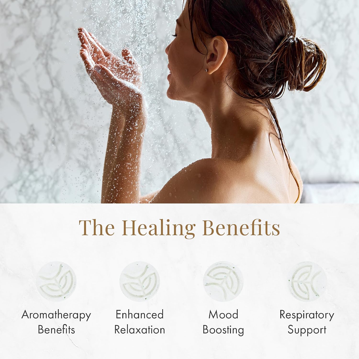 Shower Steamers Aromatherapy, 6-Count - for Sinus Relief, Relaxation, Valentines Day Gift, Birthday Gift for Women, Clean Ingredients, All Natural - Eucalyptus, Mint & Menthol Essential Oils