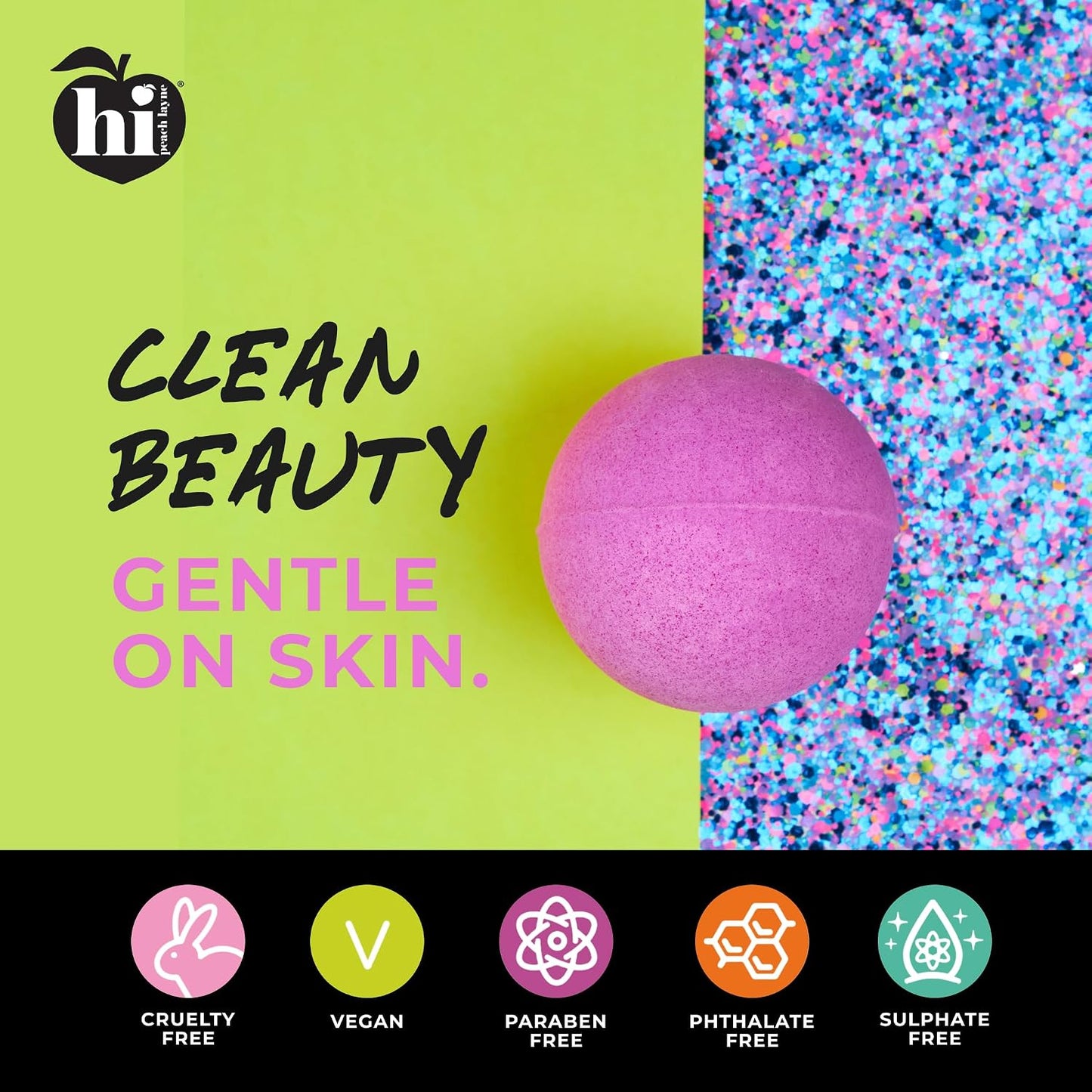Moisturizing Cherry Blossom Bath Bombs Gift Set for Women & Kids 12-Pack (3.5 oz Each) – Vegan, Clean Beauty, Sensitive Skin Safe, Spa Gifts for Women by Hi Peach Layne