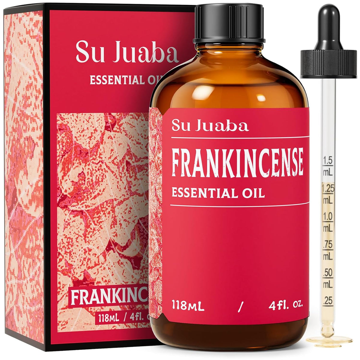SU JUABA Frankincense Essential Oil 4 Fl Oz