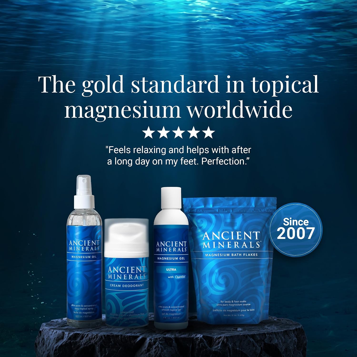 Magnesium Bath Flakes Ultra and Magnesium Lotion Ultra